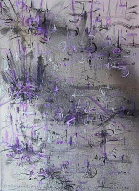 Richard Lazzara  'It Is Equipped', created in 1983, Original Pastel.