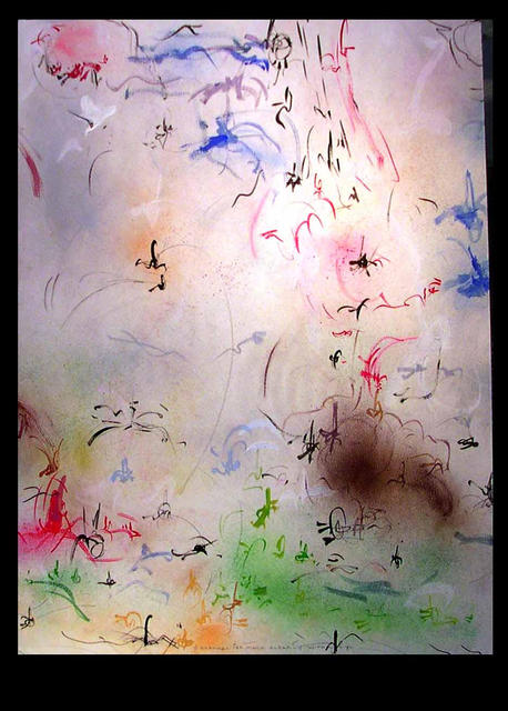 Richard Lazzara  'Mark Clearly Within', created in 1988, Original Pastel.