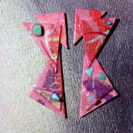 more about triangles ear ornaments By Richard Lazzara