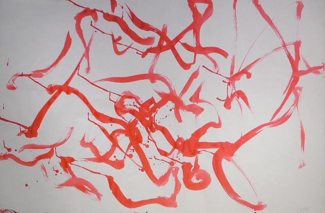 Artist Richard Lazzara. 'Multiple Bloodlines' Artwork Image, Created in 1972, Original Pastel. #art #artist