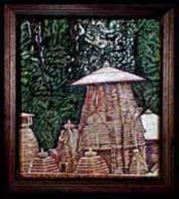 Artist Richard Lazzara. 'My Jageswar' Artwork Image, Created in 2002, Original Pastel. #art #artist
