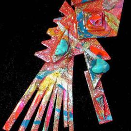 native feathers pin ornament By Richard Lazzara