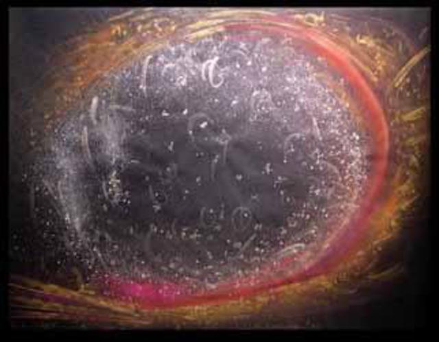 Richard Lazzara  'Nebula Echo Glow', created in 1994, Original Pastel.