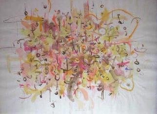 Richard Lazzara: 'need every element', 1975 Calligraphy, Visionary. NEED EVERY ELEMENT, from the folio MINDSCAPES is available at 