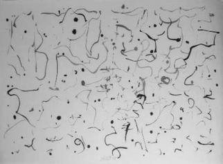 Richard Lazzara: 'open to developers', 1974 Calligraphy, Visionary. OPEN TO DEVELOPERS, from the folio MINDSCAPES is available at 