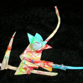 Richard Lazzara: 'perfect mouse trap pin ornament', 1989 Mixed Media Sculpture, Fashion. Artist Description: perfect mouse trap pin ornament from the folio LAZZARA ILLUMINATION DESIGN is available at 