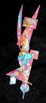 Richard Lazzara: 'remember this time pin ornament', 1989 Mixed Media Sculpture, Fashion. remember this time pin ornament from the folio LAZZARA ILLUMINATION DESIGN is available at 