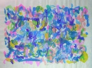 Richard Lazzara: 'return on investment', 1975 Calligraphy, Visionary. RETURN IN INVESTMENT, from the folio MINDSCAPES is available at 