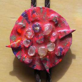 shield nesw bolo or pin ornament  By Richard Lazzara