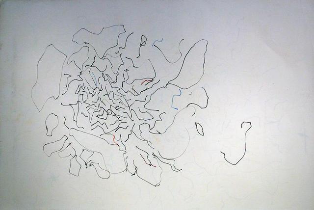 Artist Richard Lazzara. 'Slow Wisdom The Reed Pen' Artwork Image, Created in 1972, Original Pastel. #art #artist