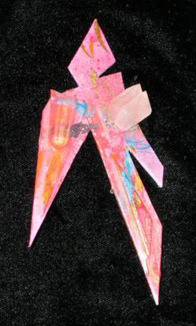 Richard Lazzara  'Soaring Skys Pin Ornament', created in 1989, Original Pastel.