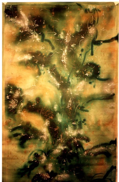 Artist Richard Lazzara. 'Tree Of Life' Artwork Image, Created in 1988, Original Pastel. #art #artist