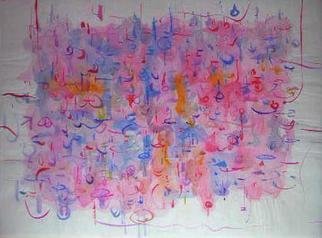 Richard Lazzara: 'users can measure', 1975 Calligraphy, Visionary. USERS CAN MEASURE, from the folio MINDSCAPES is available at 