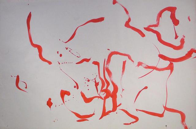 Artist Richard Lazzara. 'Vulnerable Bloodlines' Artwork Image, Created in 1972, Original Pastel. #art #artist