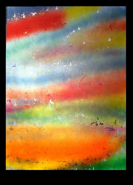 Artist Richard Lazzara. 'Winds Of Change' Artwork Image, Created in 1986, Original Pastel. #art #artist