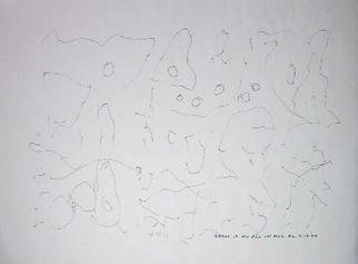 Richard Lazzara: 'you spread art', 1974 Calligraphy, Visionary. YOU SPREAD ART, from the folio MINDSCAPES is available at 