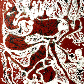 Andrej Sido Artwork Orgasm, 2000 Acrylic Painting, Expressionism