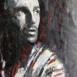 Shay Avivi: 'Bruce Springstine', 2007 Acrylic Painting, Figurative. 