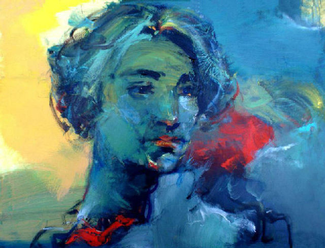 Shefqet Avdush Emini  'Untitled', created in 2014, Original Painting Acrylic.