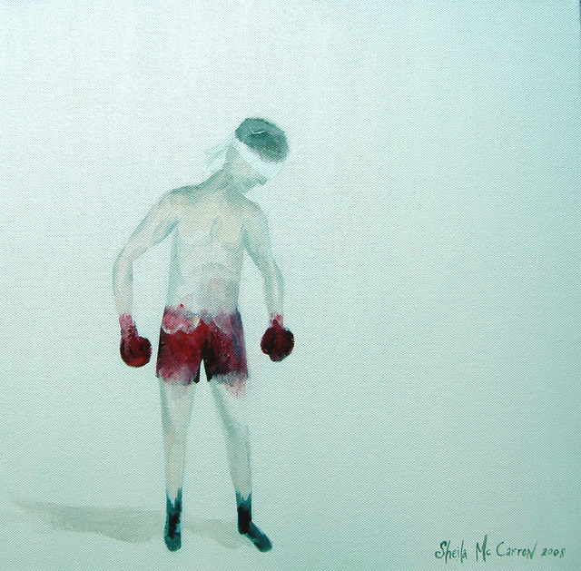 Sheila Mccarron  'The Boxer', created in 2008, Original Painting Acrylic.