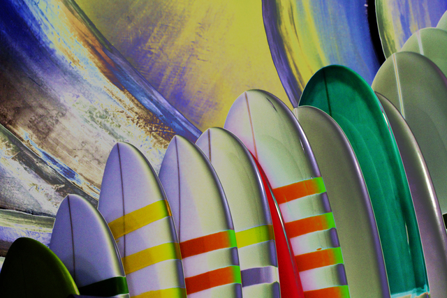 Artist Shelley Catlin. 'Surfboards For Sale' Artwork Image, Created in 2014, Original Photography Digital. #art #artist