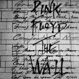Shelley Catlin: 'The Wall', 2014 Digital Photograph, Music. Artist Description:    Pink floyd The Wall, white version, vinyl artwork, LPs, Comfortably Numb lyrics ...