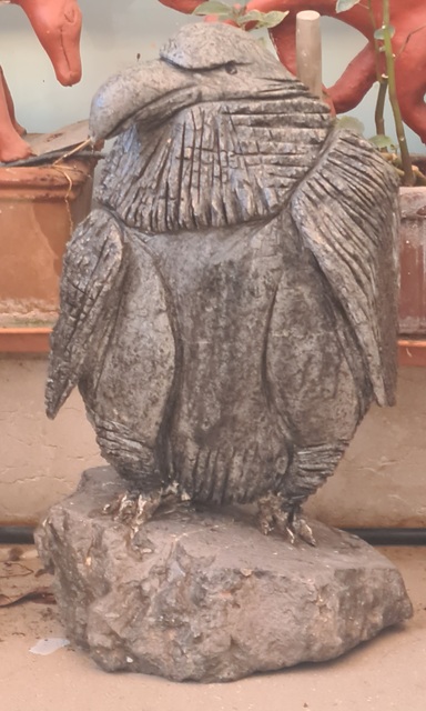 Dan Shiloh  'Stone Eagle', created in 2023, Original Sculpture Stone.