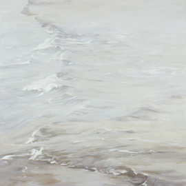 Shin-hye Park: 'wave4', 2011 Oil Painting, nature. 