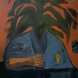 Shirin Moayya: 'useful', 2020 Acrylic Painting, Botanical. Artist Description: Painting, Acrylicon Canvas...