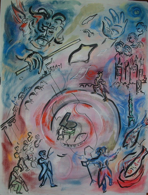 Shoshannah Brombacher  'Beethoven', created in 2004, Original Painting Other.