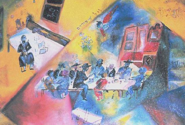 Artist Shoshannah Brombacher. 'Seder At The Lower Eastside' Artwork Image, Created in 1992, Original Painting Other. #art #artist