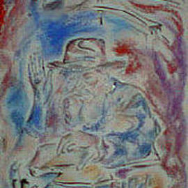 Shoshannah Brombacher: 'The Rebbe', 2002 Other Drawing, Judaic. Artist Description: This is the Lubavitcher Rebbe, one of the greatest personalities of the 20th century. His contributions to Jewish education, learning, life and outreach are immeasurable. He and his many followers play a major role in bringing  Messianic times closer by doing good deeds and spreading knowledge. I have ...
