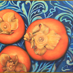 persimmons By Sandra Bryant