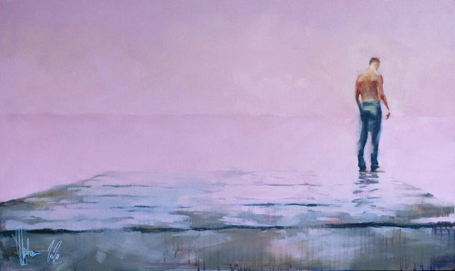 Igor Shulman  'Endless Hangover', created in 2020, Original Painting Ink.