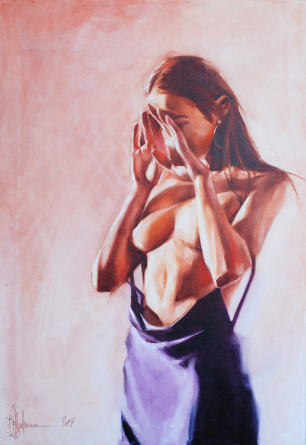 Igor Shulman  'Flash', created in 2019, Original Painting Oil.
