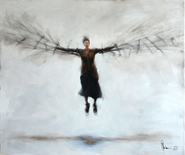 Igor Shulman  'Power Of Persuasion', created in 2021, Original Painting Ink.