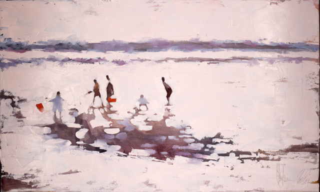 Igor Shulman  'Sun Sea Summer', created in 2021, Original Painting Ink.