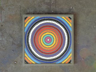 Evgenyi Sesyukov: 'day of happiness', 2021 Acrylic Painting, Mandala. Picture painted with acrylic paints on MDF surface. ...