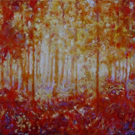 Simon Blackwood: 'morning light', 2006 Oil Painting, Landscape. 