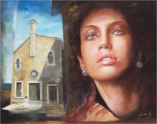 Sinisa Saratlic: 'Remembrance', 2007 Other Painting, Portrait.  acrylic painting on canvas ...