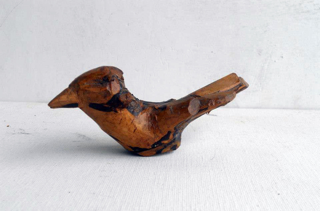 Sivalingan Mahalingan  'Sparrow ', created in 2015, Original Woodworking.