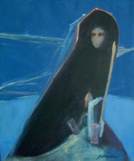 Sue Johnson  'Enigma', created in 2010, Original Painting Acrylic.