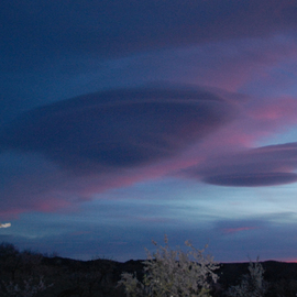 Stefan Van Der Ende: 'Cloud 3', 2014 Color Photograph, Sky. Artist Description:   Cloud over the Contraviesa Spain     ...
