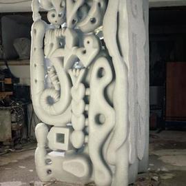 Stefan Van Der Ende: 'no title', 2002 Stone Sculpture, Abstract. Artist Description: bianco pi marble Worked on this sculpture for four years , from 1993- 2002...