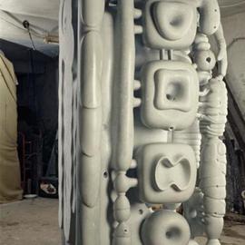 Stefan Van Der Ende: 'no title', 2002 Stone Sculpture, Abstract. Artist Description: Worked on this sculpture for four years in the period 1993- 2002.( about 5000 kg)  ...