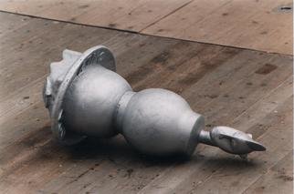 Stefan Van Der Ende: 'only you', 1999 Aluminum Sculpture, Abstract. casted aluminium...