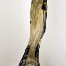 Rastislav Kralik Spada: 'Aphrodite', 2011 Glass Sculpture, Expressionism. Artist Description:    Glass sculpture by Rastislav Kralik, Mold melting glass, cut and polished   ...
