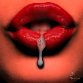 Somtam T.: 'nectar', 1996 Digital Painting, Obsessive. Obsessive obsexions  A naughty provocative vision Digital Allegory of photography and digital painting - HQ GiclA(c)e Printing on glossy, UV Coated Vinyl ...