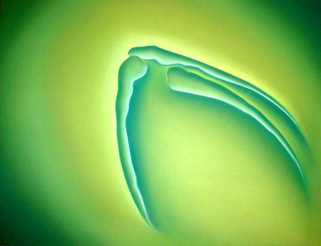 Artist Sonja Svete. 'JOY 08 - HAPPY JUMP' Artwork Image, Created in 2002, Original Pastel. #art #artist