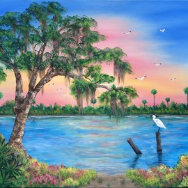 Peaceful Marsh By Sophia Stucki